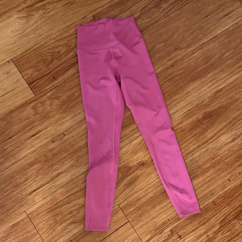 Alo Pink High-Waisted Leggings sz S